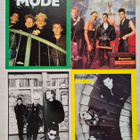 Depeche Mode -postikortit 80/90-luvulta (4 kpl) - pikkukuva 1