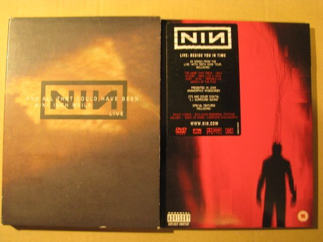 NINE INCH NAILS  ( 2 x live-dvd )