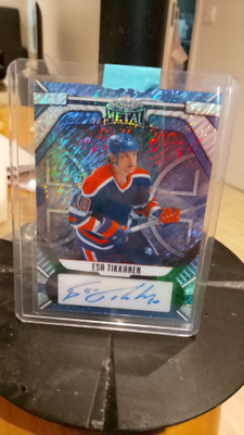 Paras Leaf autograph Esa Tikkanen! 8/8!!