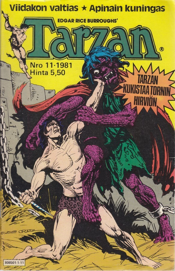 Tarzan 11/1981 Tarzan kukistaa tornin hirviön