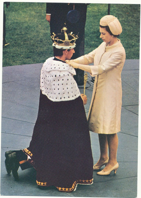 Englannin ELIZABETH ja CHARLES