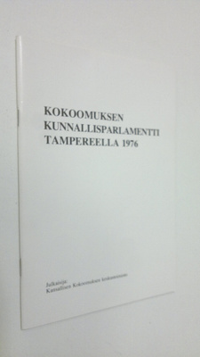 Kokoomuksen kunnallisparlamentti Tampereella 1976