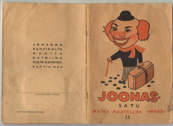 Joonas Satu II Matka maapallon ympäri.