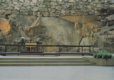 KIRKKOKORTTI - HELSINKI - TAIVALLAHDEN KIRKKO - SISÄKUVA 19