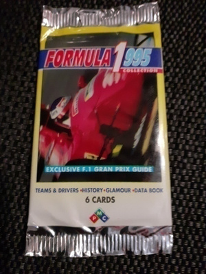 Formula 1995 keräilykortteja paketti1