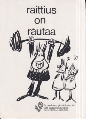 Espoo. Raittius on rautaa. piirros . e124