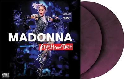 Madonna: Rebel Heart Tour - 2LP, Purple Swirl, LTD, uusi