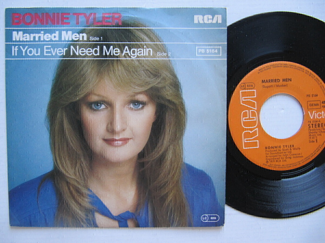 Bonnie Tyler Married Men 7" sinkku