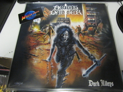 DEATH WITH A DAGGER - DARK ALLEYS LP M/M- FIN 2009