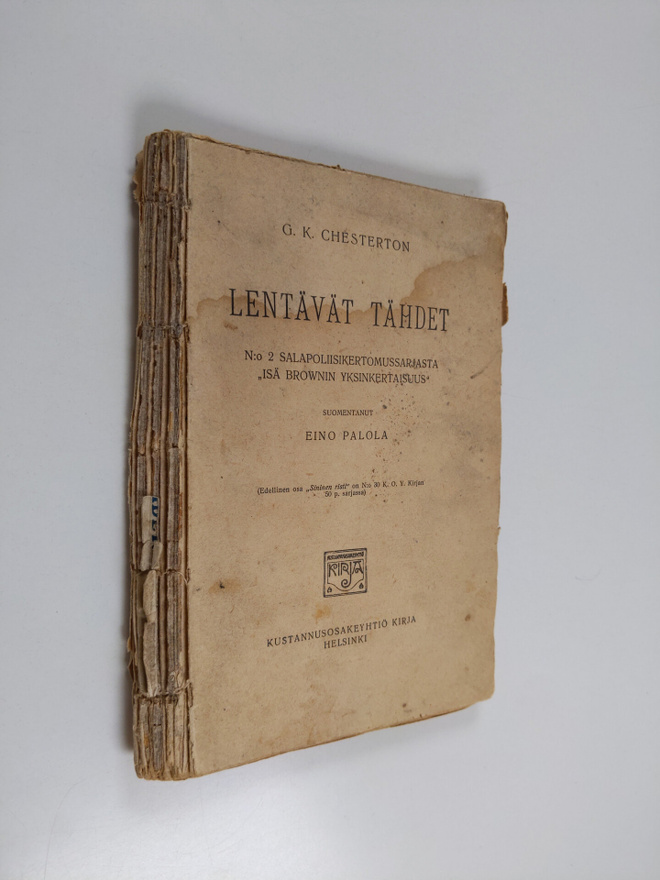 G. K. Chesterton : Lentävät tähdet : n:o 2 Salapoliisiker...