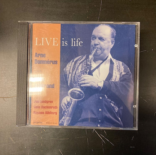 Arne Domnerus With Lars Erstrand - Live Is Life CD