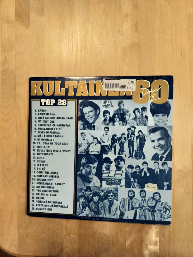 Kultainen 60-luku II top 28 tupla
