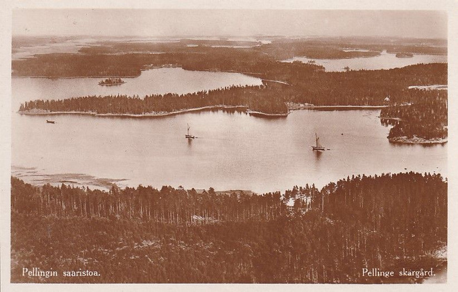 PELLINGN SAARISTOA ILMAKUVA  KULKEMATON