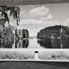 Parikkala, tie järven rannalla, kulkenut 1968 - pikkukuva 1