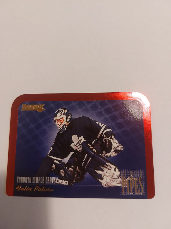 1995-96 Donruss Between the Pipes #9 Felix Potvin