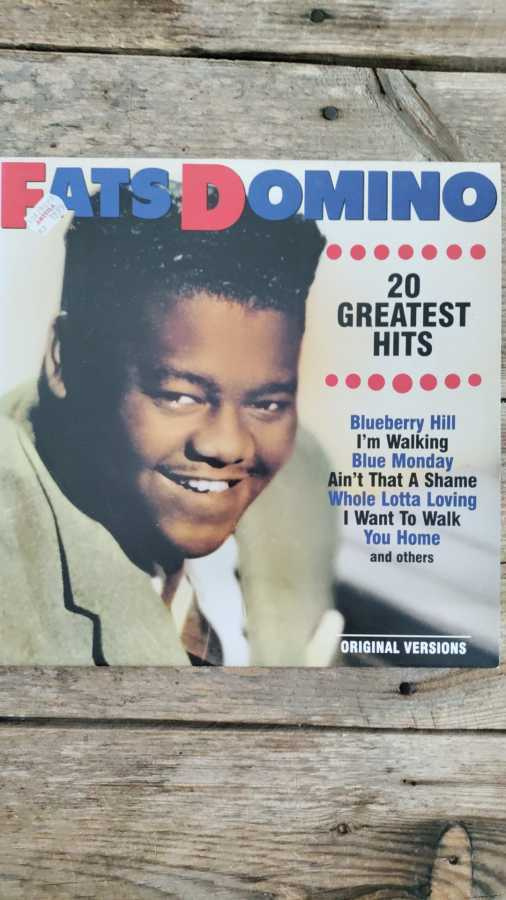 FATS DOMINO - 20 GREATEST HITS LP MOST LIVERECORDINGS
