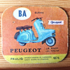 Pauli kahvi kortti Peugeot skootteri - pikkukuva 1