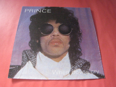 Prince, single When Doves Cry (pelkät kannet)