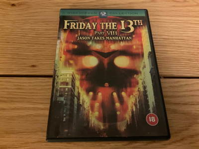 Friday the 13th Part VIII - jason takes Manhattan (dvd)