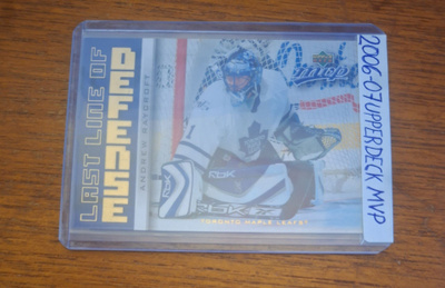 2006-07 Upper Deck MVP-The Last Line of Defense