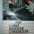 Tampere, 1970, Sarvis Oy - Sopivat liimat -esite - pikkukuva 1