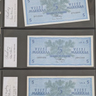 5 Markkaa 1963, virheellisyydet allekirjoituksissa, 3kpl - pikkukuva 1