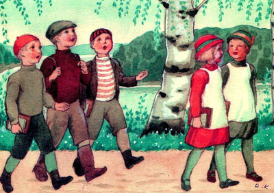 Rudolf Koivun, Koulutiellä, käyttämätön
