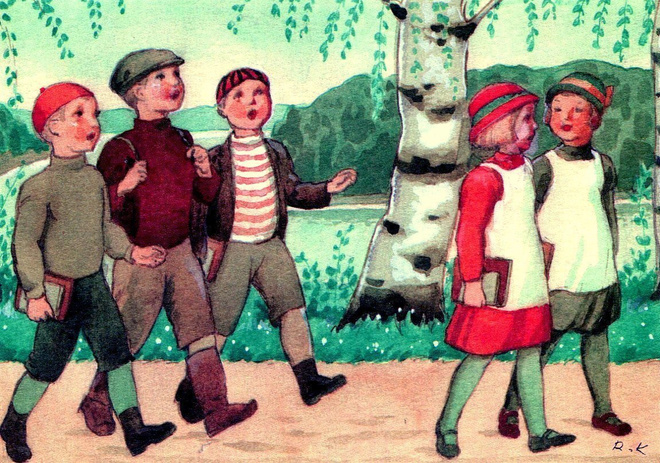 Rudolf Koivun, Koulutiellä, käyttämätön