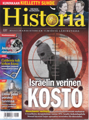 Tieteen Kuvalehti HISTORIA 18/2019 Israelin verinen kosto