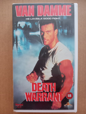 Death warrant UK [VHS]