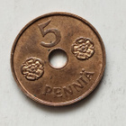 5 penniä v. 1941, circ - pikkukuva 1