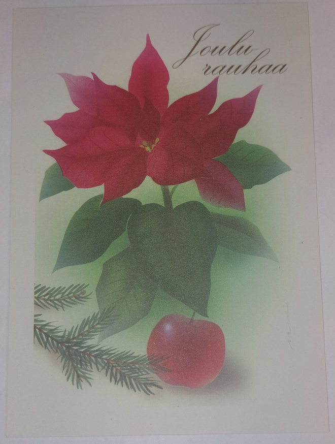 Jaana Aallon joulukortti