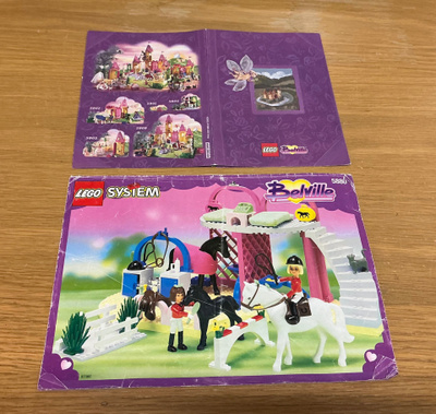 Lego Belville ohje 5880 ja pahvikirjanen