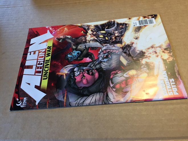 TITAN COMICS ALIEN LEGION UNCIVIL WAR 4/2014 HYVÄ