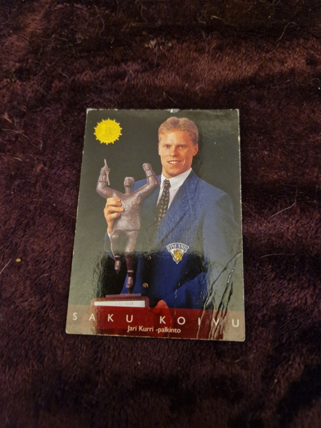 1995-96 Sisu, 199 Saku Koivu Checklist