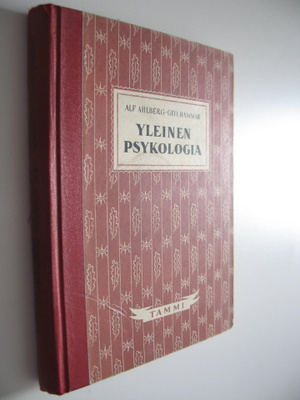Alf Ahlberg : Yleinen psykologia