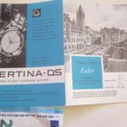 VANHA Mainos Vihko Basel Certina Rolex Omega Kellot n.1950-l - pikkukuva 1