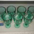 IITTALA NURMINEN VERNA VIHREÄ LASI 7 KPL - pikkukuva 2