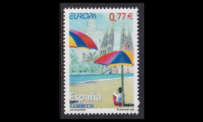 Espanja 3951 ** Europa loma (2004)