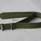 NATO 20mm ranneke khaki vihreä - pikkukuva 1