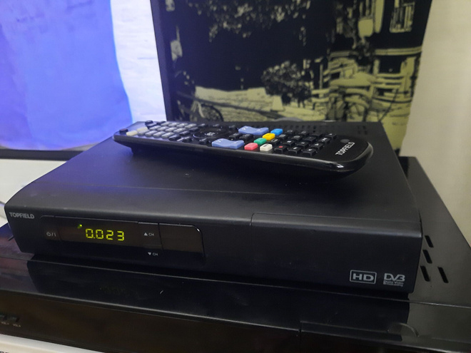 Topfield tallentava HD digiboksi (DVB-T2, DVB-C HD, 500GB)
