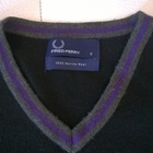 Fred Perry merinovillaneule - Koko: S - pikkukuva 2