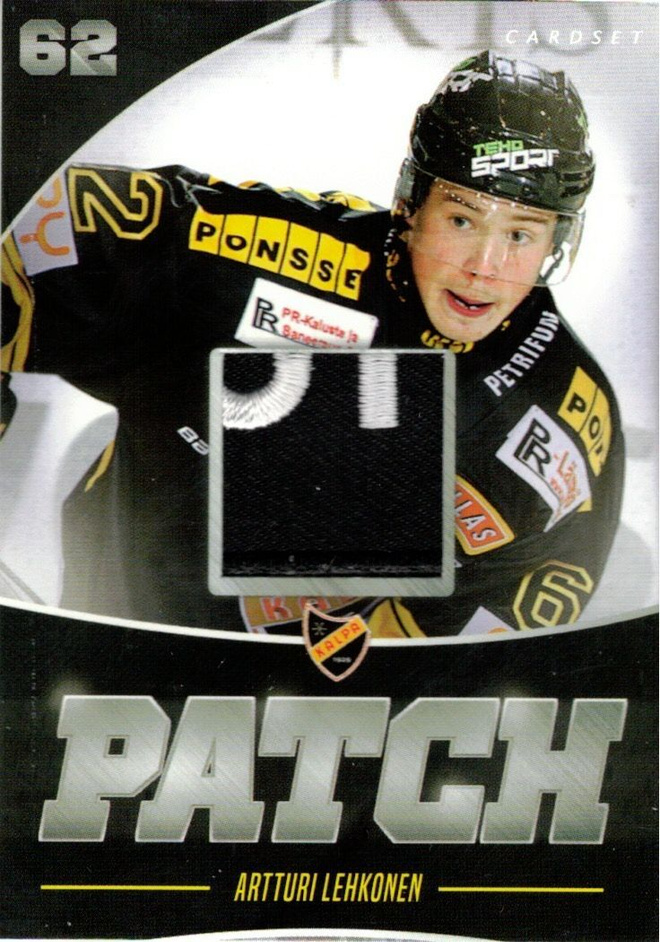 2016-17 Cardset  ARTTURI LEHKONEN KalPa Patch