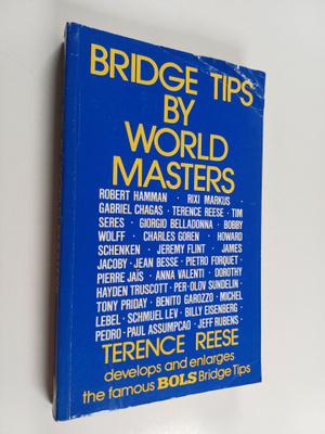 Terence Reese : Bridge tips by world masters