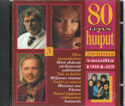 80 Luvun huiput -20 hittiä vuosilta 1984-85 CD