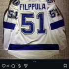 Valtteri Filppula Tampa Bay Lighting Game worn paita - pikkukuva 2