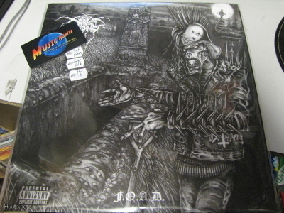 DARKTHRONE - F.O.A.D. LP 1.PAINOS M-/M-