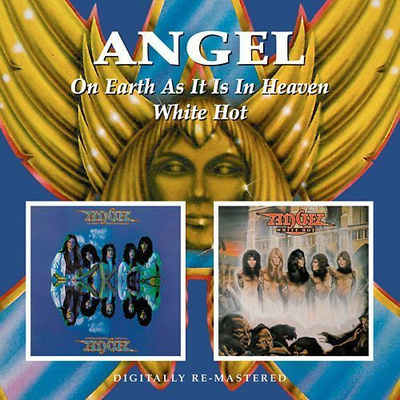 ANGEL On Earth As It Is In Heaven / White Hot CD (GIUFFRIA)