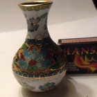 CLOISONNE KORISTE VAASI. PIENI KOKO - pikkukuva 5