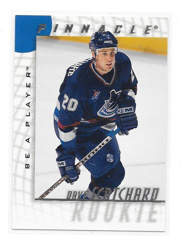 97-98 Be A Player #234 Dave Scatchard Vancouver Canucks RC